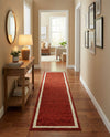 Studio Haven Collection Area Rug -  Alcove (Terracotta) Runner Terracotta  lifestyle 52