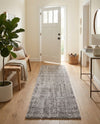 Plush Paradise Retreat Collection Area Rug - Santorini (Ash Gray) Runner Ash Gray  lifestyle 21