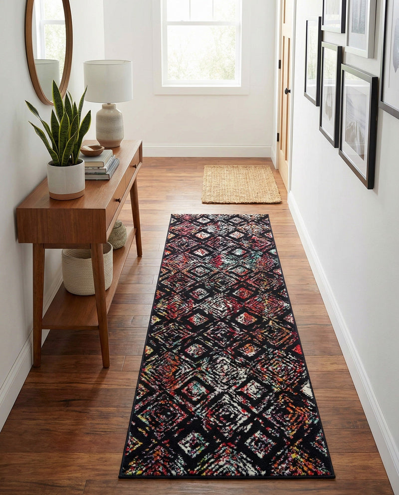 Brighton Terrace Collection Area Rug -  Ovingdean Runner Multi  lifestyle 37