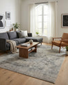 Bloomsbury Elegance Collection Area Rug -  Pimlico Rectangle Gray  lifestyle 46