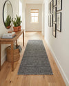 Jill Zarin Sedona Oasis Outdoor Collection Area Rug - Coconino (Black Sky) Runner Black Sky  lifestyle 51