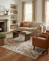 Andes Summit Collection Area Rug -  Merida Rectangle Dark Beige  lifestyle 19