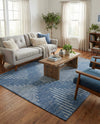 Urban Terrace Collection Area Rug -  Chelsea (Blue) Rectangle Blue  lifestyle 21