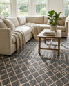Savannah Pergola Collection Area Rug -  Pergola (Charcoal Gray) Rectangle Charcoal Gray  lifestyle 14