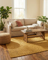 Woven Seaside Jute Collection Area Rug - Savannah (Yellow) Rectangle Yellow  lifestyle 12