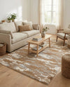 Sienna Collection Area Rug -  Veneto Rectangle Caramel and Ivory  lifestyle 52