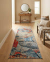 Urban Terrace Collection Area Rug -  Boulevard Runner Multi  lifestyle 65