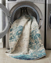 Colorburst Oasis Collection Area Rug -  Tropic Oval Blue  lifestyle 73