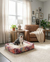 Luxury Pet Lounge Collection Pet Bed -  Lair Rectangle Multi  lifestyle 7