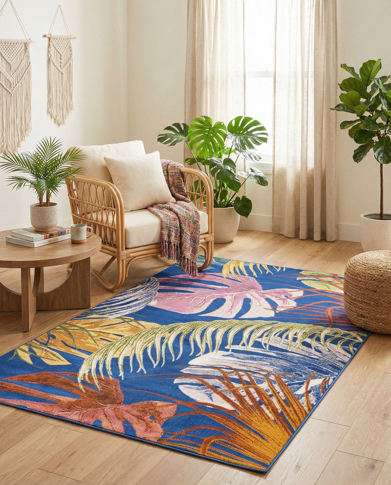 Meadow Breeze Collection Area Rug -  Clover Rectangle Multi  lifestyle 51
