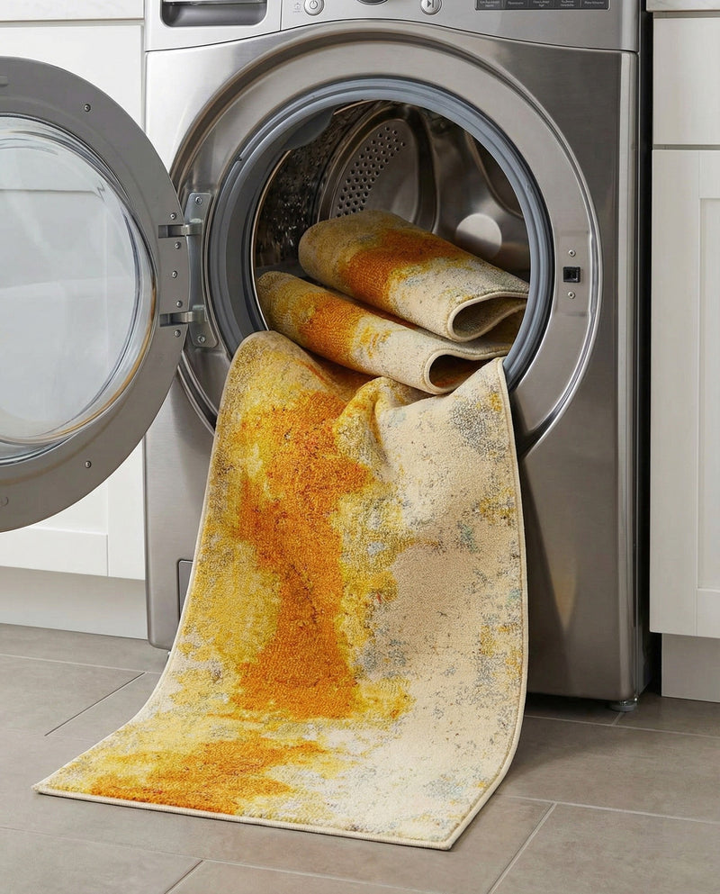 Marrakesh Elegance Collection Area Rug -  Tarfaya Runner Yellow  lifestyle 54