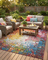 Urban Terrace Collection Area Rug -  Terrace Rectangle Multi  lifestyle 15