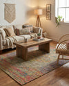 Savannah Threads Collection Area Rug - Sahara Rectangle Multi  lifestyle 34