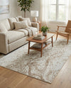 Coastal Haven Collection Area Rug -  Nautilus Rectangle Ivory  lifestyle 11