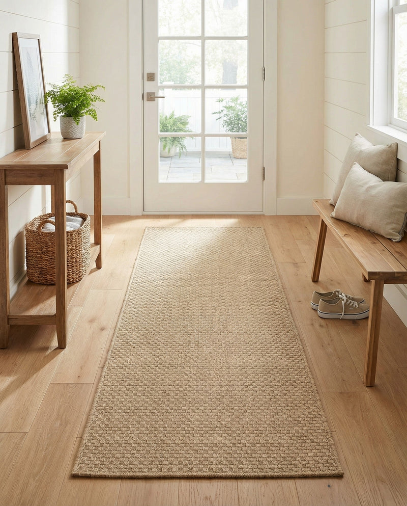 Sahara Sands Collection Area Rug -  Rosetta Runner Natural  lifestyle 58