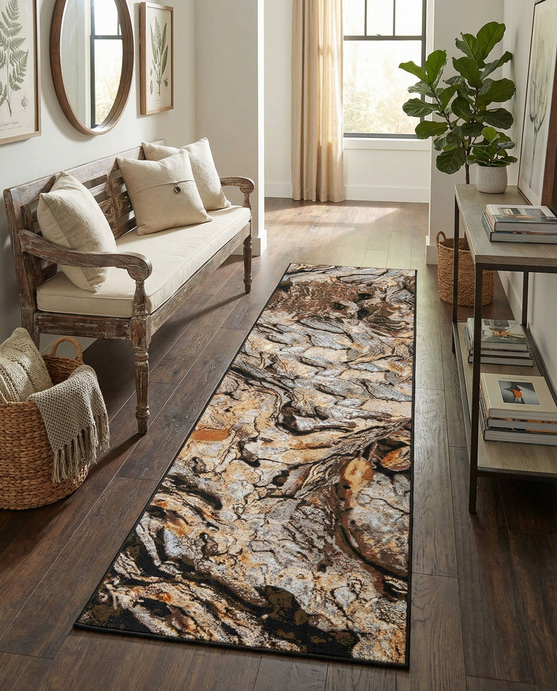 Urban Terrace Collection Area Rug -  Horizon Runner Multi  lifestyle 72