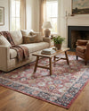 Heritage Elegance Collection Area Rug -  Gatchina Rectangle Vintage Red  lifestyle 22