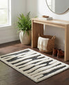 Monochrome Collection Area Rug - Slate Rectangle Gray  lifestyle 31