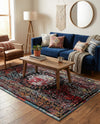 Brighton Terrace Collection Area Rug -  Withdean Rectangle Multi  lifestyle 22