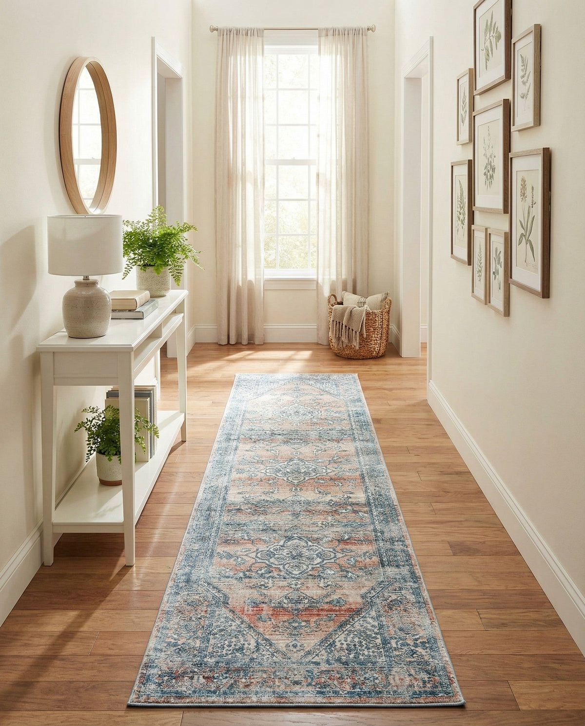 Coastal Haven Collection Area Rug -  Marina Runner Multi  lifestyle 188