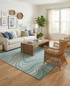 Urban Terrace Collection Area Rug - Soho Rectangle Light Aqua  lifestyle 15