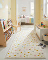 Wonder Tykes Collection Area Rug -  Fable Runner Ivory  lifestyle 44