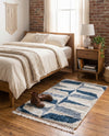 Cozy Cove Shag Collection Area Rug -  Tidewater Rectangle Blue  lifestyle 10