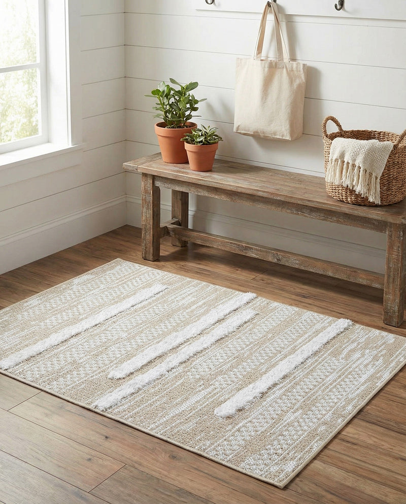 Cathedral Elegance Collection Area Rug - Chapel Rectangle Ivory  lifestyle 70