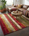 Urban Terrace Collection Area Rug -  Rooftop Rectangle Multi  lifestyle 49