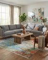 Arcadia Rugs Collection Area Rug -  Avalon Rectangle Multi  lifestyle 4