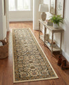 Tabriz Tapestry Collection Area Rug - Sahand (Ivory) Runner Ivory  lifestyle 41