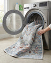 Aegean Elegance Washables Collection Area Rug -  Patmos Rectangle Ivory  lifestyle 6