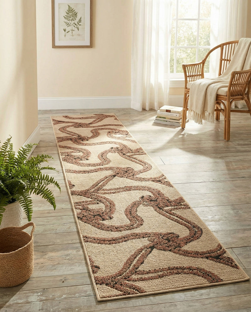Seaside Haven Rugs Collection Area Rug -  Dunes Runner Beige  lifestyle 73