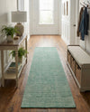 Berkshire Estate Collection Area Rug - Windsor (Green) Runner Green  lifestyle 42