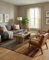 Bistro Lounge Collection Area Rug -  Cortado Rectangle Beige  lifestyle 23