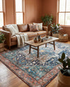 Casablanca Tapestry Collection Area Rug - Fes Rectangle Multi  lifestyle 68