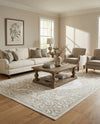 Sanctuary Retreat Collection Area Rug -  Enclave Rectangle Snow White  lifestyle 17