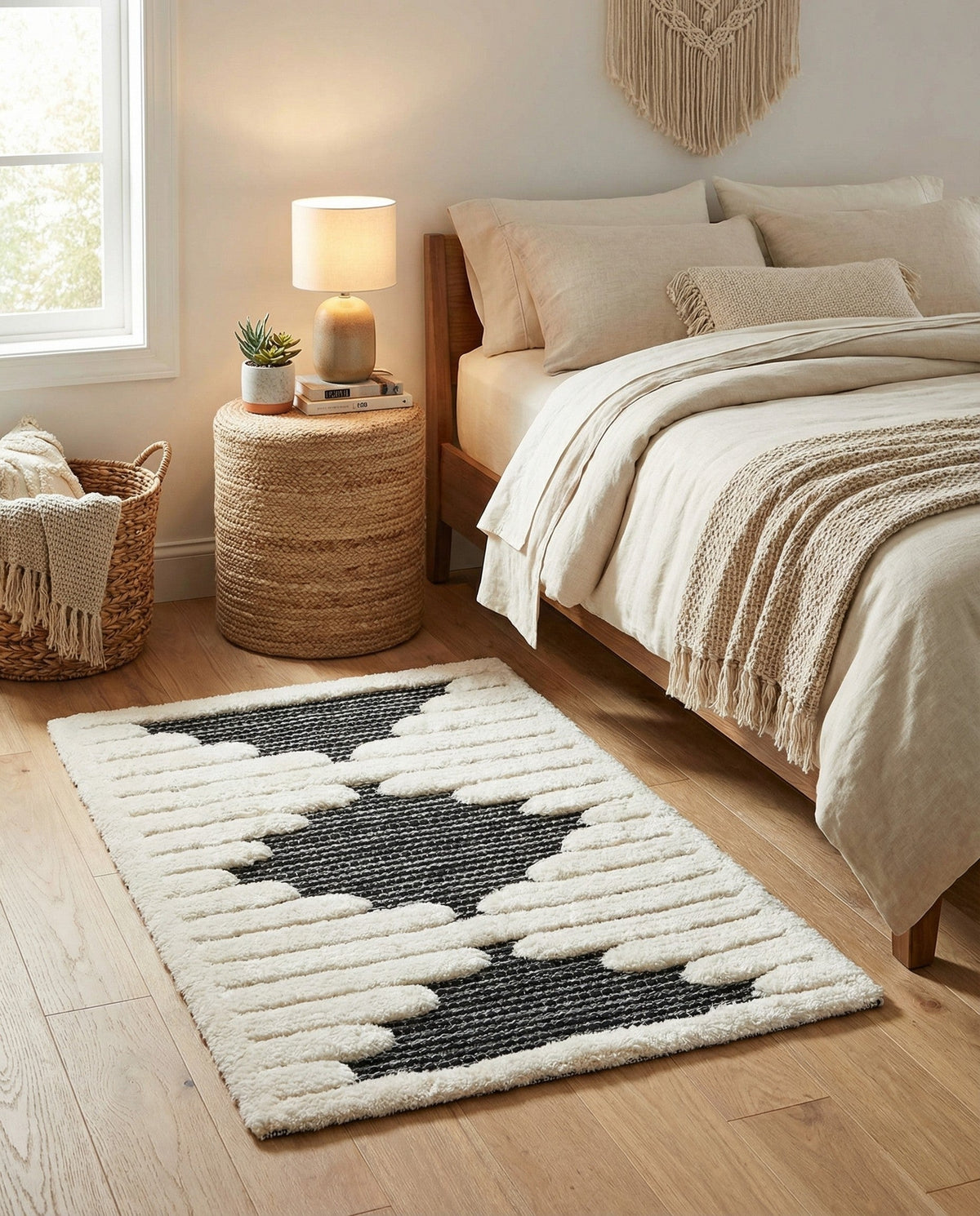 Monochrome Collection Area Rug -  Ash Rectangle Gray  lifestyle 31