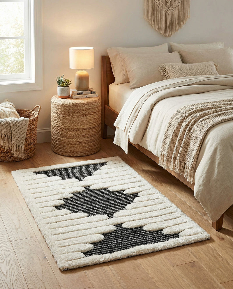 Monochrome Collection Area Rug -  Ash Rectangle Gray  lifestyle 31