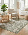 Coastal Terrace Collection Area Rug -  Marina Rectangle Ivory and Beige  lifestyle 16