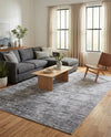 Sahara Essence Collection Area Rug - Oasis (Gray) Rectangle Gray  lifestyle 30