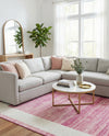 Metro Heights Collection Area Rug -  Park Rectangle Pink  lifestyle 20