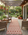 Urban Oasis Rugs Collection Area Rug -  Boulevard (Rust Red) Runner Rust Red  lifestyle 55