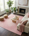 Urban Terrace Collection Area Rug -  Chelsea (Pink) Square Pink  lifestyle 66