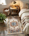 Eden Oasis Collection Area Rug -  Refuge (Cream) Rectangle Cream  lifestyle 15
