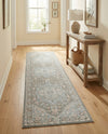Savannah Series Collection Area Rug - Charleston (Cloud Gray) Runner Cloud Gray  lifestyle 67