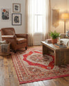 Caribbean Breeze Collection Area Rug -  Windward Rectangle Red  lifestyle 17