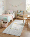 Wonder Tykes Collection Area Rug -  Marvel Runner Gray  lifestyle 47