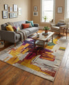 Marrakesh Elegance Collection Area Rug -  Riad Rectangle Beige  lifestyle 27