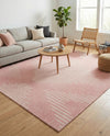 Urban Terrace Collection Area Rug -  Chelsea (Pink) Rectangle Pink  lifestyle 17